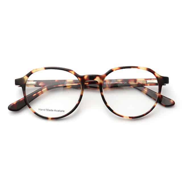 Meijunter Mens femmes lunettes de lecture mode rond écaille de tortue lunettes Force:+1.0 to 4.0 