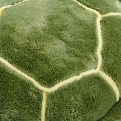 caparace de peluche tortue verte