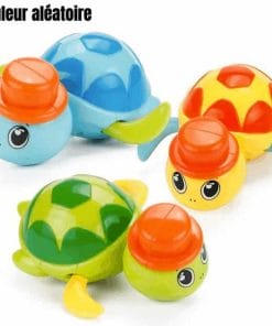 jouet tortue à chapeau en plastique pour le bain des enfants