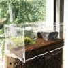 terrarium pour tortue transparent en acrylique