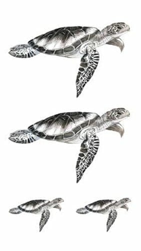 tatouage tortue de mer éphémère