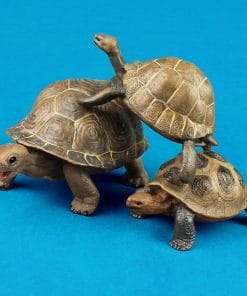 3 figurines tortue