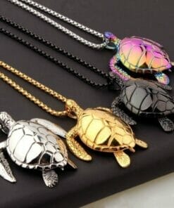 collier tortue 4 coloris