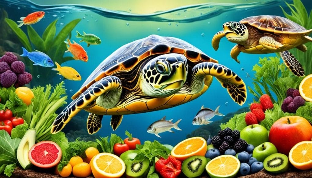 que mange une tortue d'eau pelomedusa