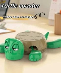 Sous-verres marbre tortue design luxueux set de 4