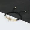 Bracelet cuir tortue totem polynesien pour homme