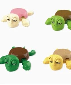 Sous-verres tortue ronds absorbants motifs varies set 6