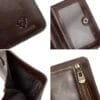 Portefeuille homme bifold tortue imprime cuir
