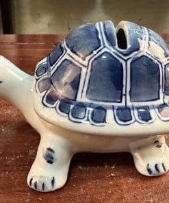 Tirelire tortue ceramique enfant peinte a la main