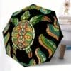 Parapluie tortue mandala zen pliant toutes saisons