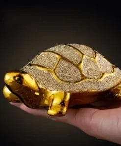 Tirelire tortue de mer resine decorative adulte