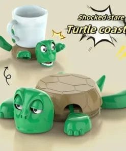 Sous-verres tortue resine 3D sculptee set de 6